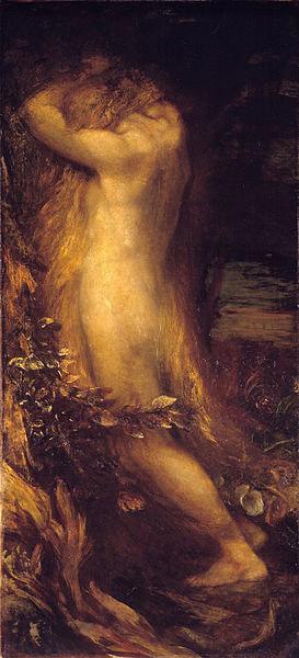 george frederic watts,o.m.,r.a. Eve Repentant France oil painting art